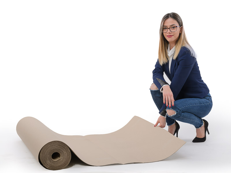 Rebrasti karton 10.5 m2 (105cm x 10m)